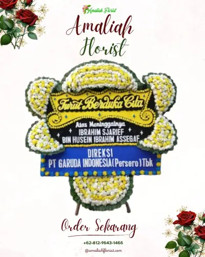 Papan Bunga Duka di Braga